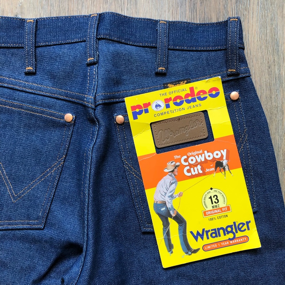 Vintage Deadstock Wrangler Cowboy Cut Jeans